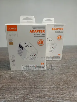 Ldnio Z8 45w Universal Travel Adapter