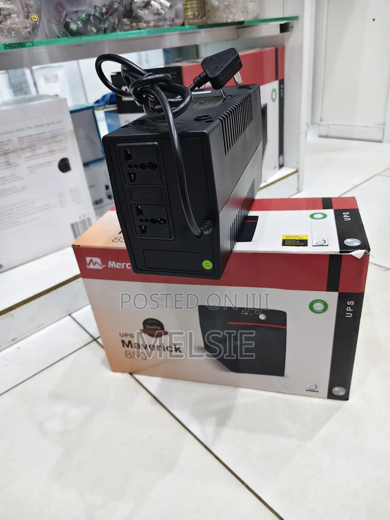 Mercury 850va Ups for Desktop Pc CCTV Systems