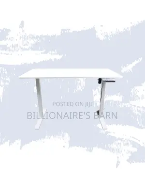 Comfortable 1200x600mm Single Split Desk Compact Sit Stand Workspace