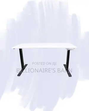 Comfortable 1400x700mm Dual Motor Desk Heavy Duty Monitor Workspace