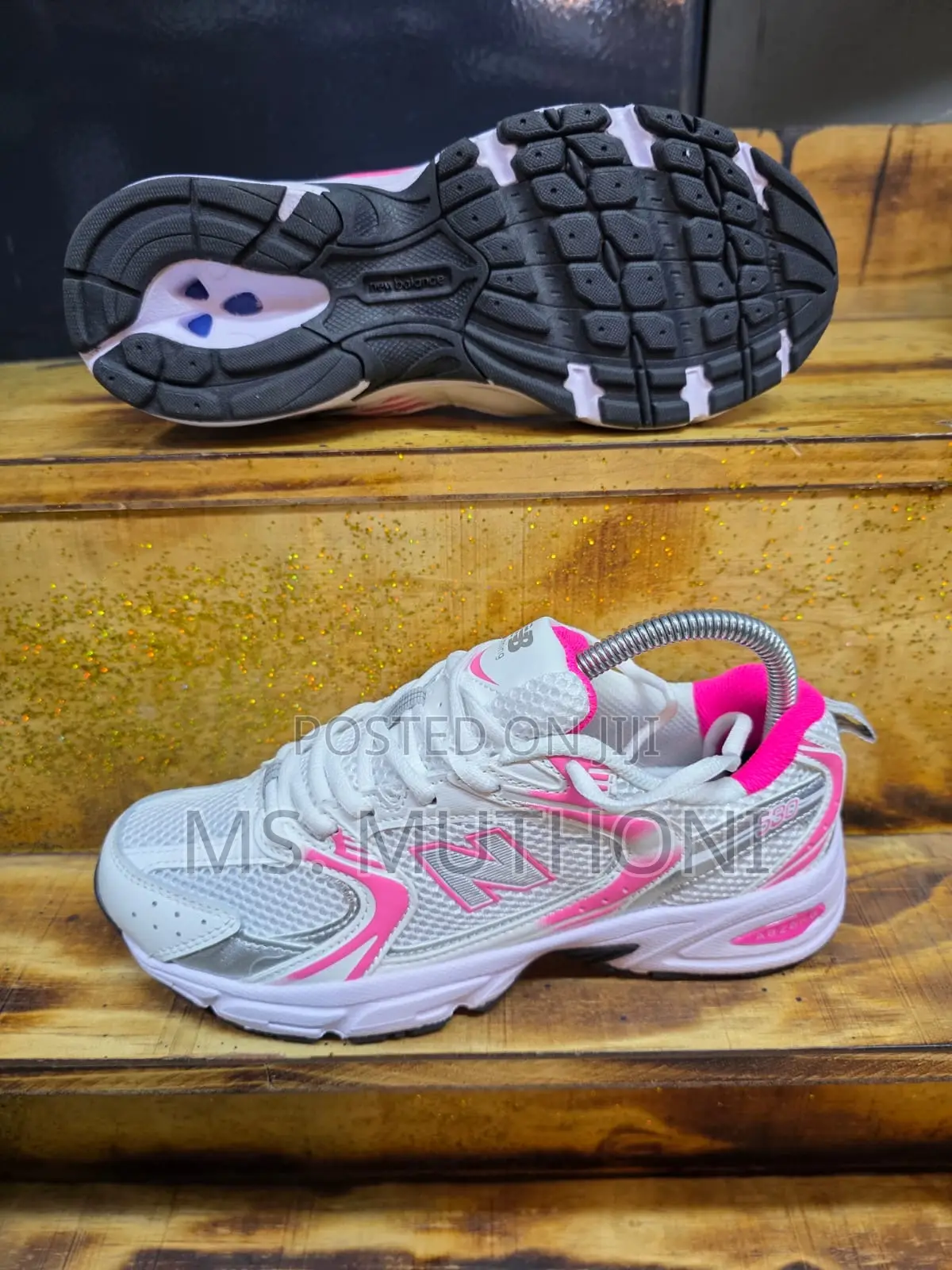 New Balance 530 Pink White Size 36-41