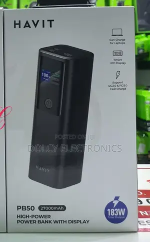 Havit Pb50 183w 27000mah Power Bank