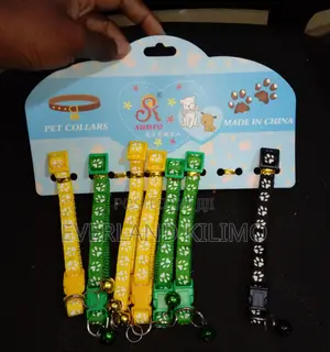 Paw Print Pet Collars - Each