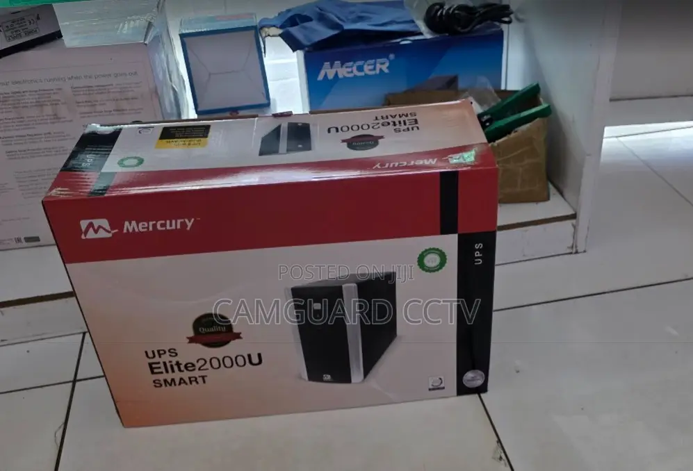 Mercury Elite 2000u Power Backup Ups – 2000va Capacity