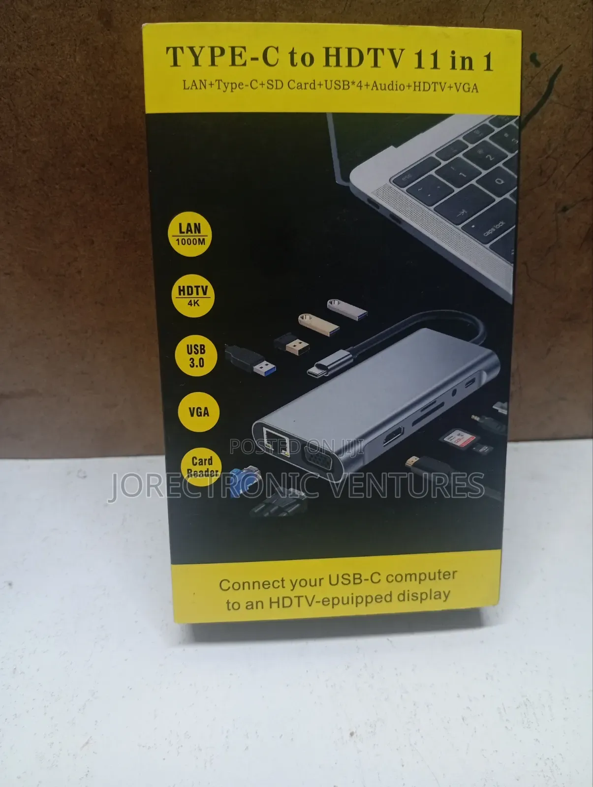 Type C to HDTV 11 in 1 Grey