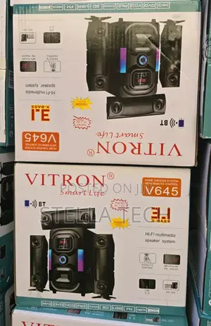 Vitron v-635 3.1ch 10000w Hi-Fi Sub-Woofer Fm/Bt/Sd/Usb