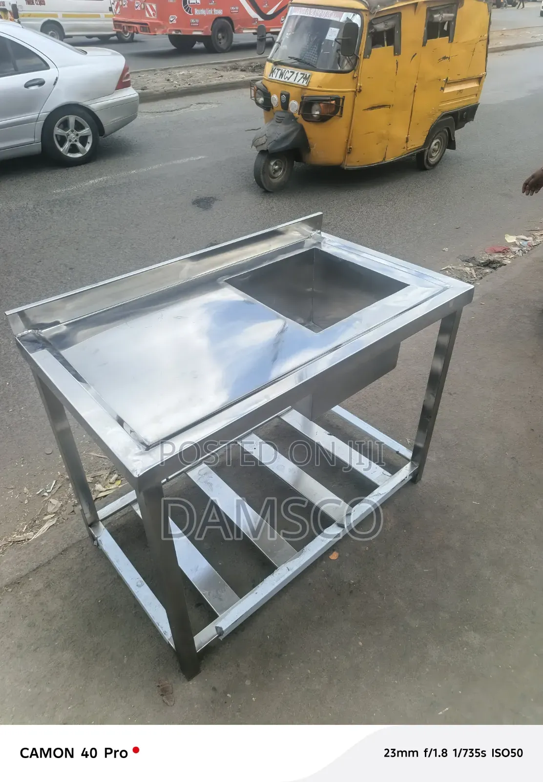 Stainless Kitchen Sink With Table