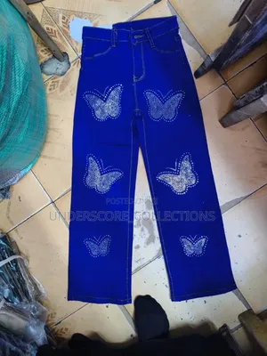 Girls Butterfly Mummy Jeans