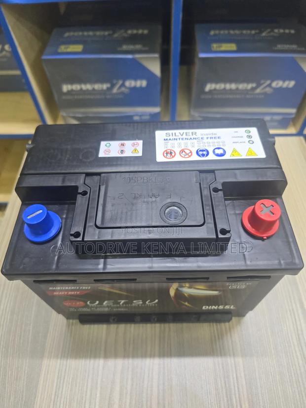 Din55 Uetsu Car Battery - thumbnail 3