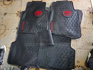 5pc Thick Soft Waterproof Flexible Toyota Rubber Mats