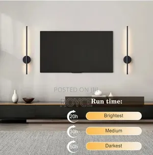 Modern Wireless Led Wall Sconce With Remote Control