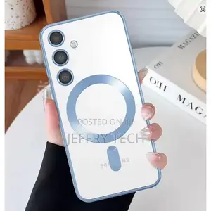 Samsung Galaxy A56 Transparent Tpu Magnetic Case - High Protection