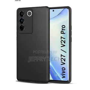 Vivo V27 5g/V27 Pro 5g Quality Solid Silicon Protective Back Case