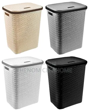 Laundry Basket With Lid Available