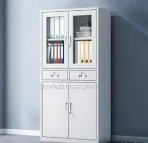 Generic 4_door Cream Metallic Filing Cabinet Ample