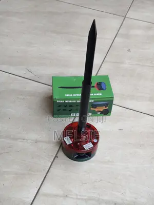 Solar Security Alarm With Pir Motion Sensor Siren