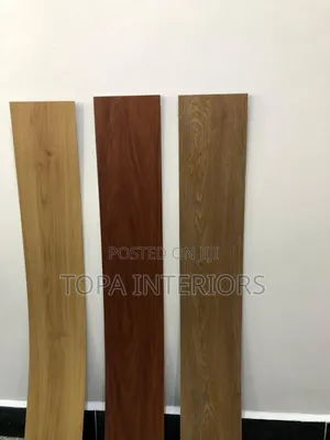 Wood Effect Waterproof Luxury Vinyl Flooring Tiles Mkeka Mbao