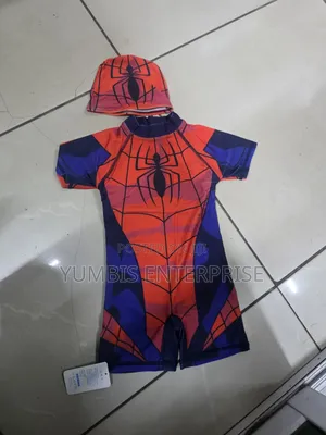 Spiderman Boys Swimming Costumes for 3yrs