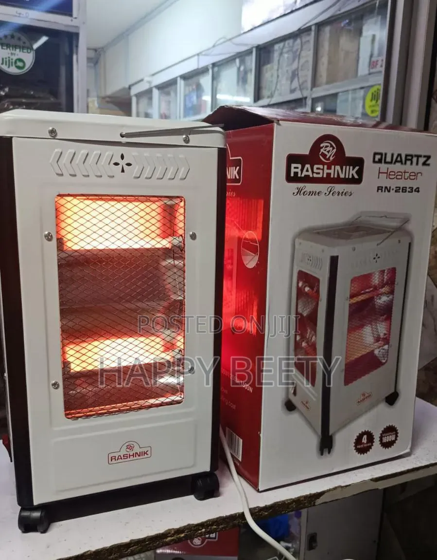 Rashnik Room Heater With 5 Heating Settings