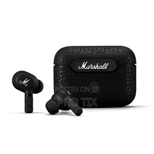Marshall Motif Anc True Wireless Noise Cancelling Earbuds – Black