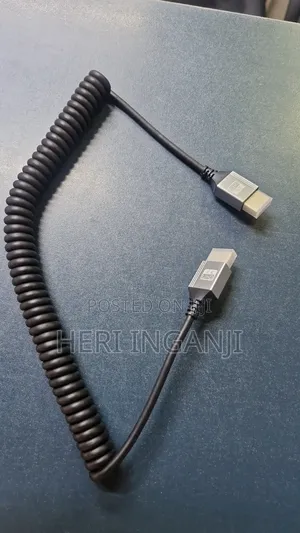 Coiled Hdmi to Hdmi Cable 2.4m