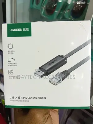 Ugreen Usb-a To Rj45 Console Cable 1.5m Black – Cm204