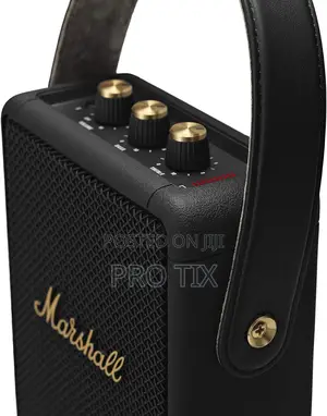 Marshall Stockwell Ii Black Brass Speaker – 