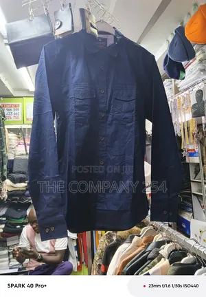 Quality Casual Denim Jeans Double Pocket Jeans Shirts