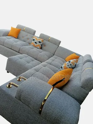 Best Quality L Shape + Throw Pillows