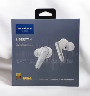 Anker Soundcore Liberty 4 Noise Cancelling Earbuds - White