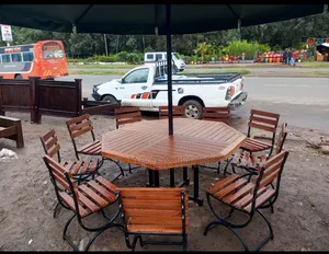 6-seater Picnic Table Set Of Six Chairs