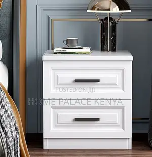 Bedside Table: Modern Small Bedside Table With Storage Drawers