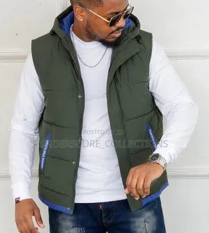 Unisex Brandable Warm Half Jackets