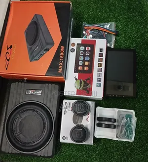Complete Car Audio System Kit-Screen+Pioneertweeter+Underseatsubwoofer