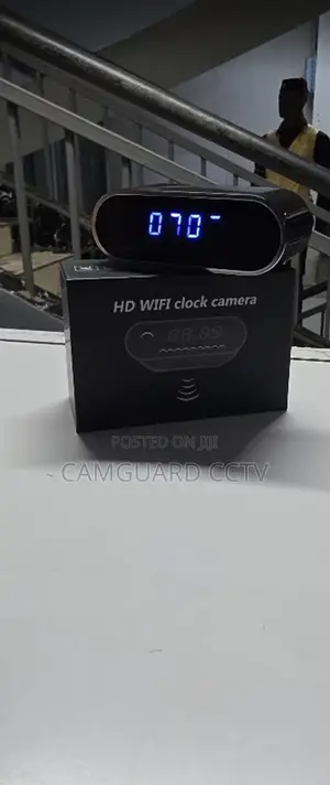 Wireless Clock Camera Hd Table Security Camera Compatible Look Cam App