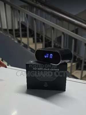 Hd Table Clock Camera Wifi Motion Detection Hidden Camera App Control