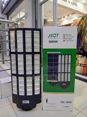 Jsot TSL-5000 5000w Solar Street Light Ip67 Waterproof Outdoor Lamp