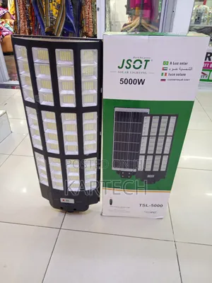 Jsot 5000w Solar Powered Street Light Lamp With Remote Control