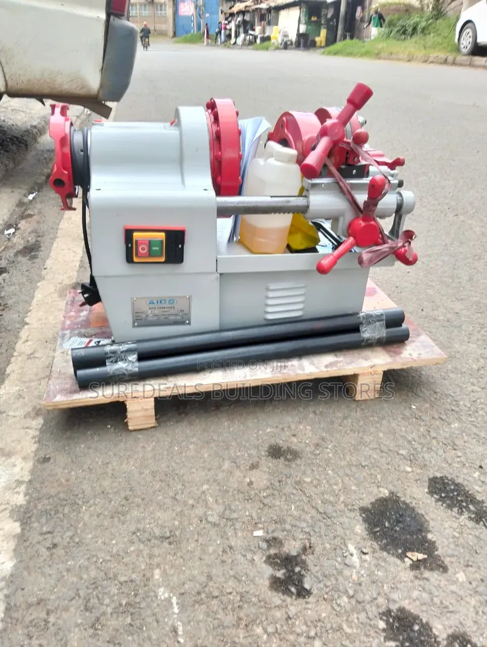 Aico Electric Pipe Threading Machine Commercial