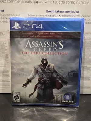 Ps4 Assassins Creed Ezio Collection 3games Included