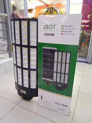 Jsot TSL-5000 5000w Solar Led Street Flood Light With Remote