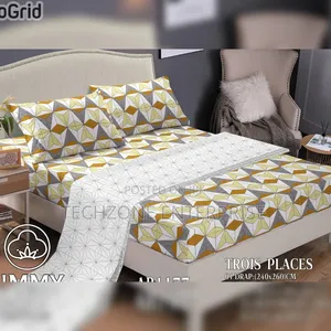 Jimmy Fitted Bedsheet Deep Pocket Design ( King Size ) 