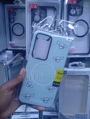 iPhone 13 Pro Max Cinnamoroll Character Pattern-Light Blue