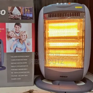 Armco 3bar Halogen Heater and Has 3 Power Setting