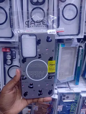 Samsung A56 "Cute Kitty" Design Cover