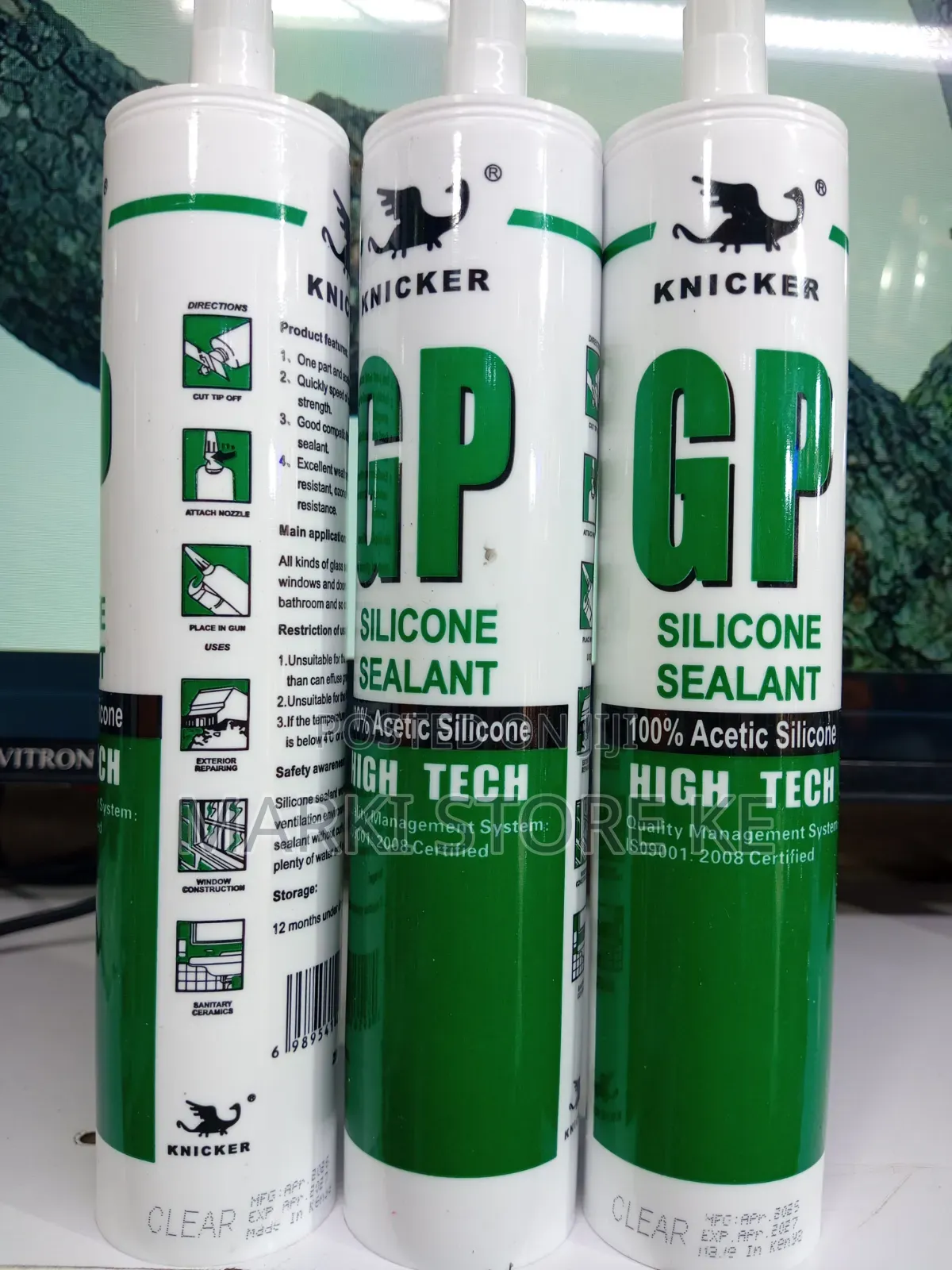 Silicon Sealant (Clear and Black)