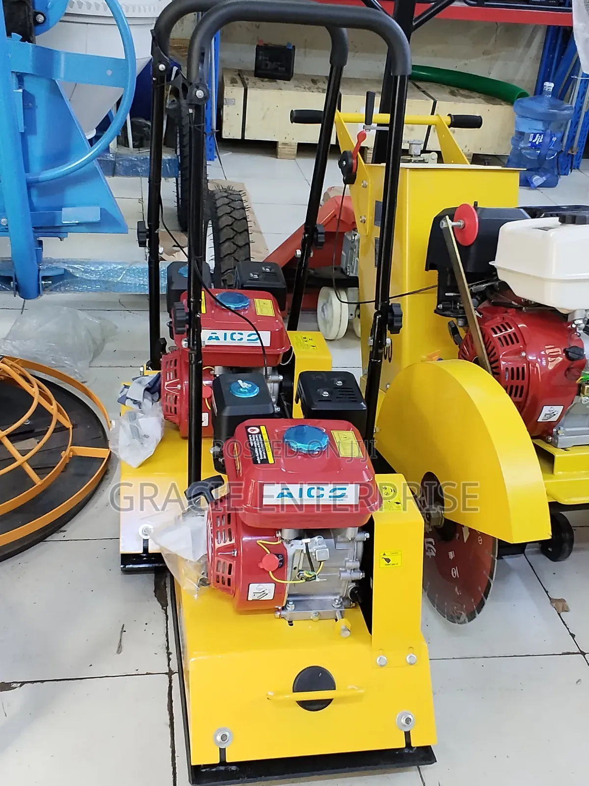 80kgs Aico Japan Plate Compactor 8hp