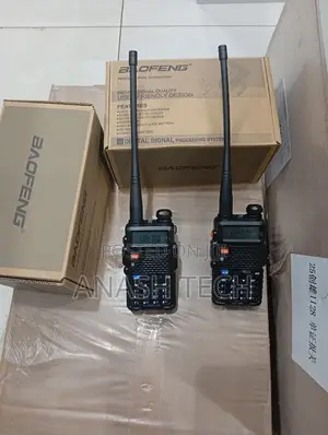Baofeng Radio Uv-5r - With Desktop Charger, Belt Clip