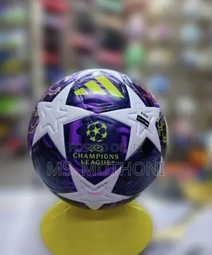 Purple/ White Adidas Uefa Champions League Final Pro Ball,