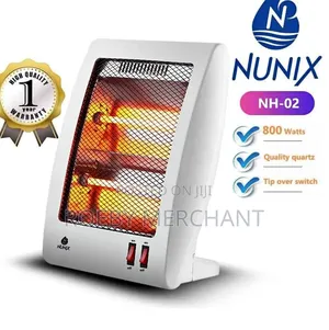 Nunix Room Heater800w, Quartz Room Heater 002